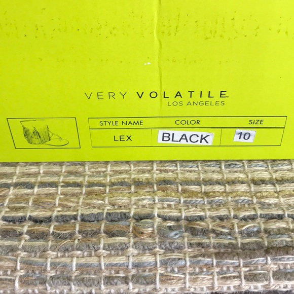 Very Volatile Los Angelas Fringed Sandals Size 10 - Picture 3 of 7